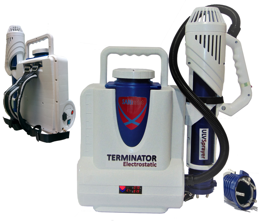 Terminator Electrostatic ULV Sprayer EHS924 – SANicolet