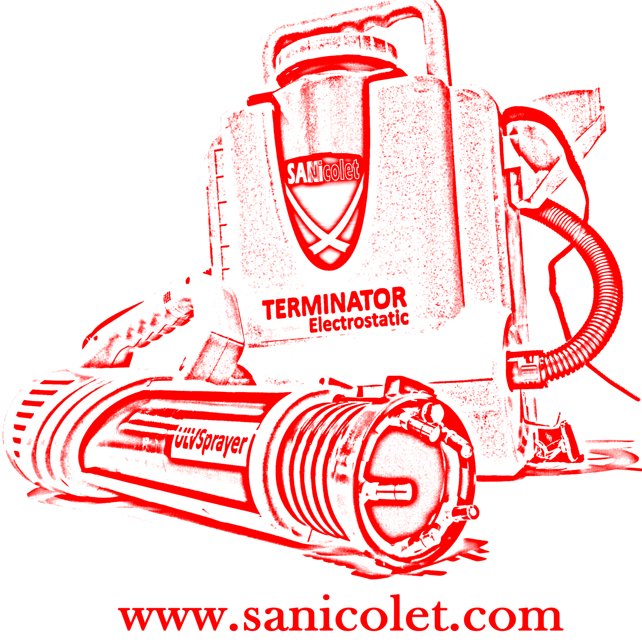 Terminator Electrostatic ULV Sprayer EHS924 – SANicolet